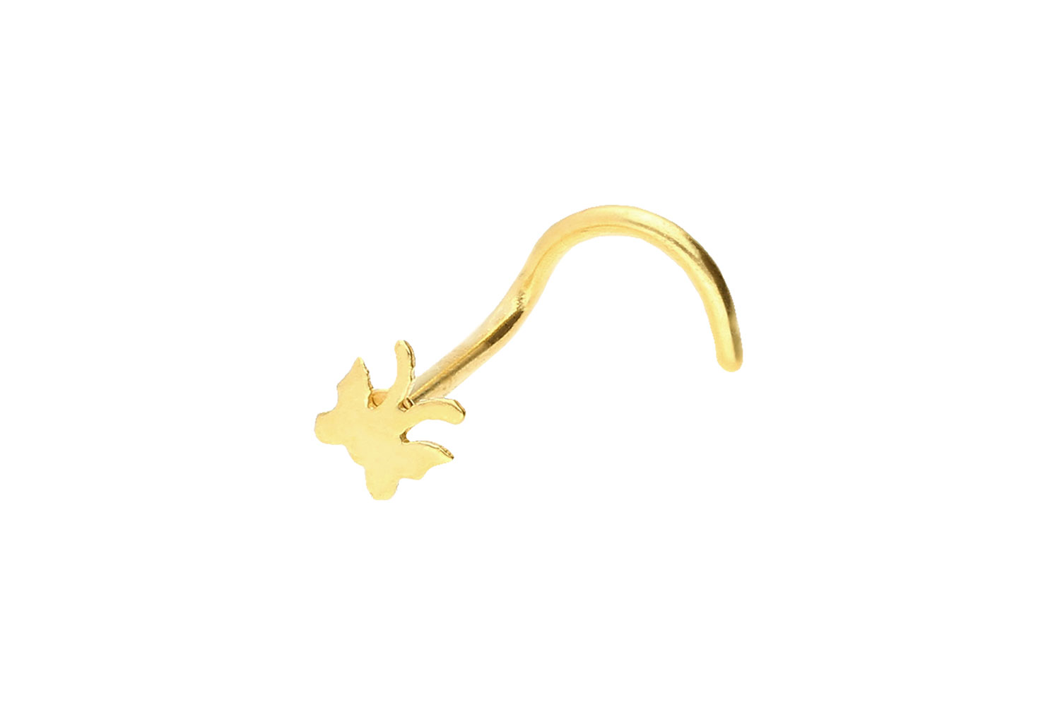 Chirurgenstahl Nasenstecker Nasenpiercing Spirale SCHMETTERLING ++SALE++